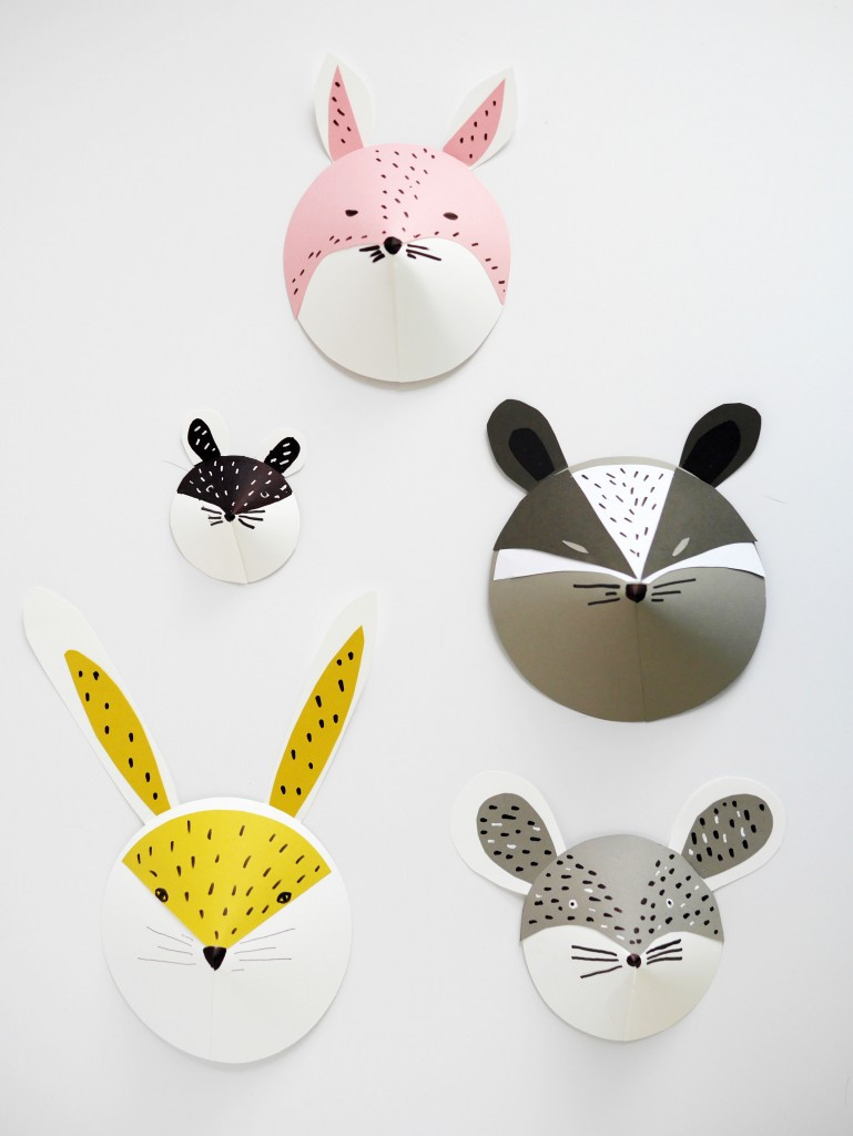 DIY Animal Masks
 DIY Kids Summer Craft Colorful and Fun PAPER MASKS