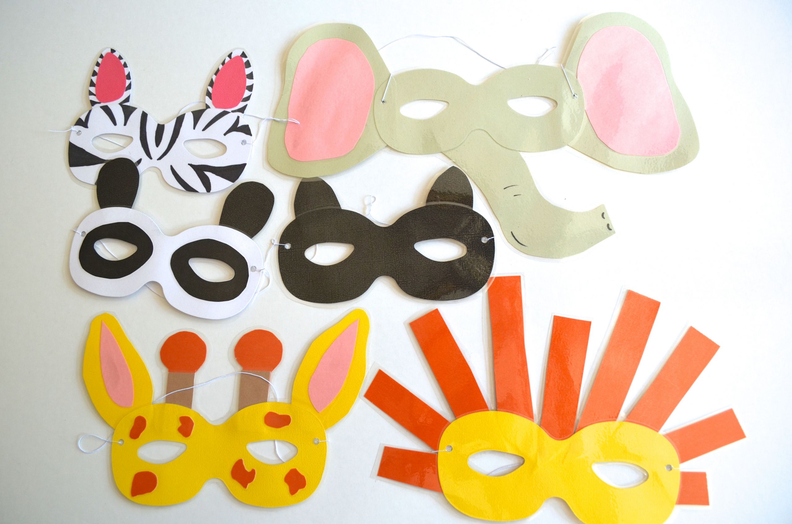 DIY Animal Masks
 DIY Zoo Animal Masks Tutorial