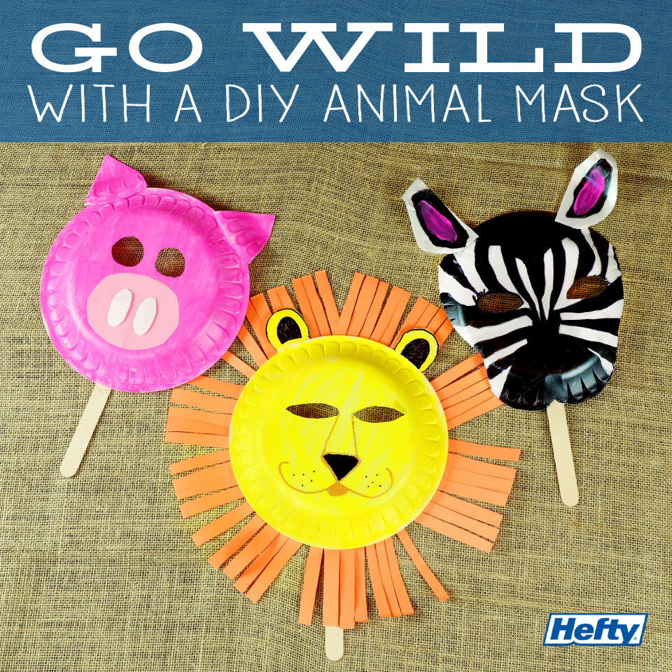 DIY Animal Masks
 Kids DIY Animal Masks