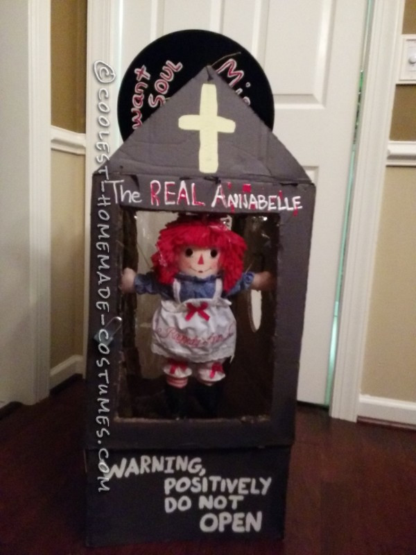 DIY Annabelle Costume
 Homemade Creepy Annabelle Costume