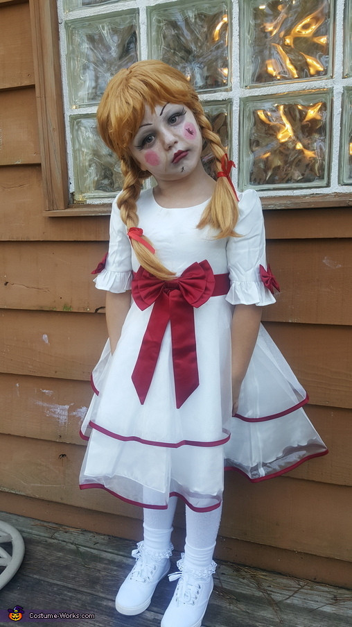 DIY Annabelle Costume
 Annabelle Girl s Halloween Costume