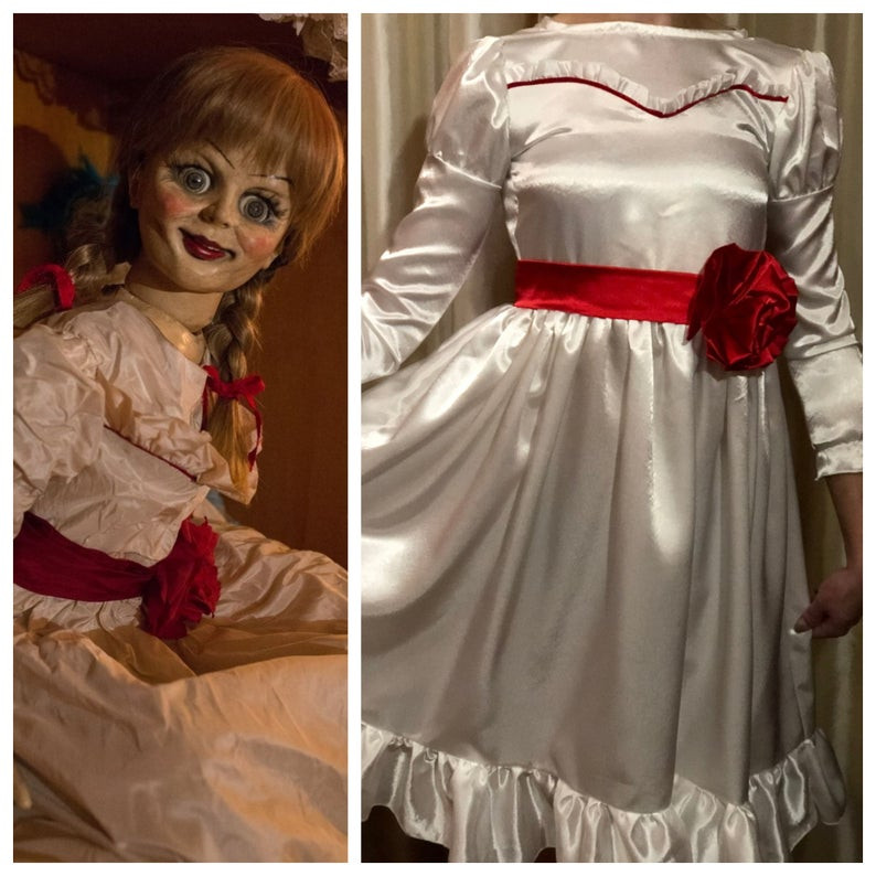 DIY Annabelle Costume
 Annabelle costume Annabelle dress Cosplay costume Toddler