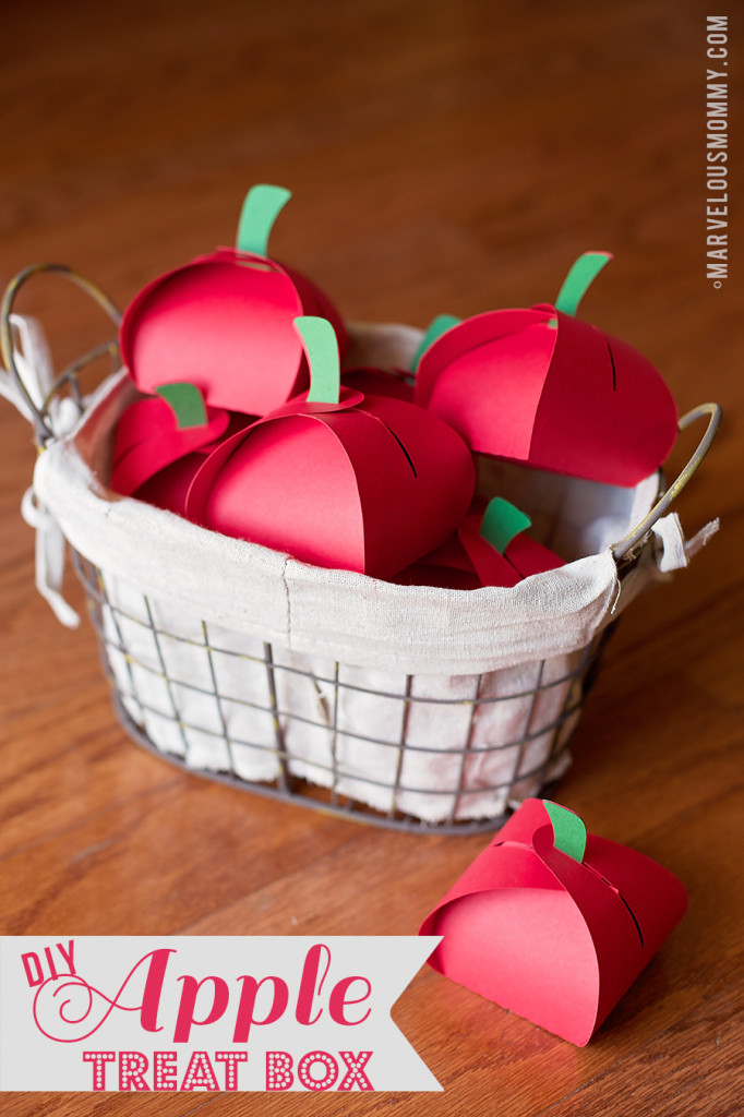 DIY Apple Boxes
 DIY Apple Treat Box