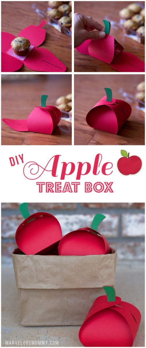 DIY Apple Boxes
 DIY Apple Treat Box