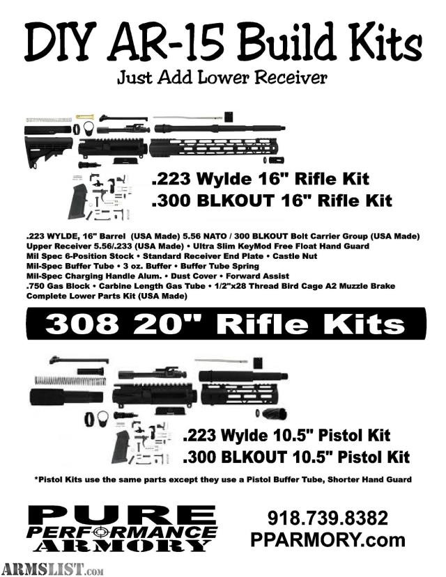 DIY Ar 15 Kits
 ARMSLIST For Sale DIY AR 15 plete Build kit