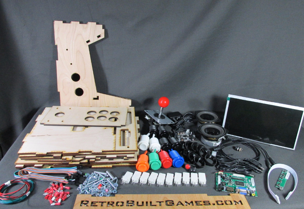 DIY Arcade Cabinet Kit
 DIY Arcade Cabinet Kits more Porta Pi Arcade 10" HD