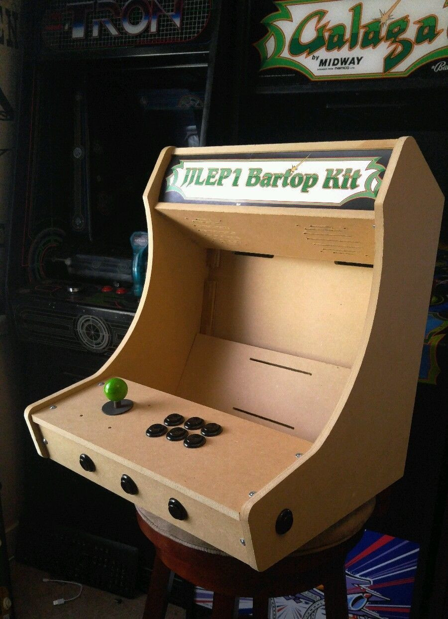 DIY Arcade Cabinet Kit
 Bartop Tabletop Arcade Cabinet Diy Kit Flat Pack Mdf W