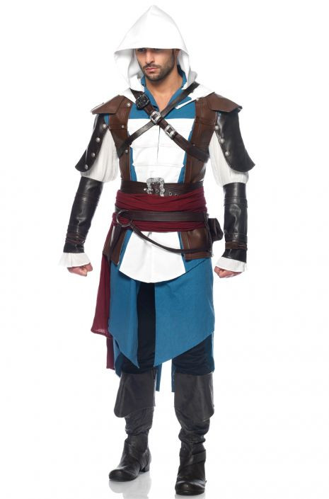 DIY Assassins Creed Costume
 LAS Assassin s Creed Edward Adult Costume Pure