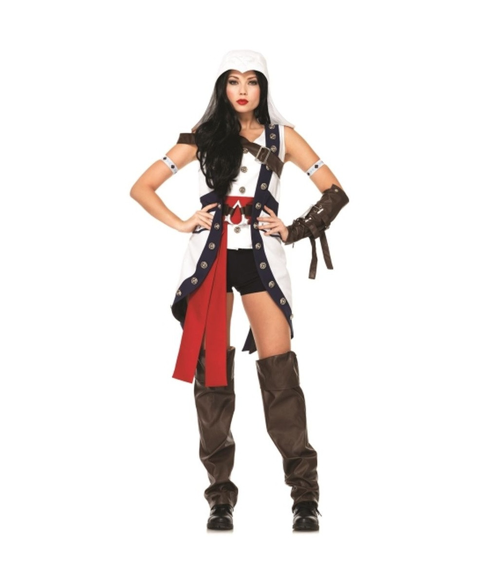 DIY Assassins Creed Costume
 Assassin s Creed Connor Womens Costume Theatrical Women