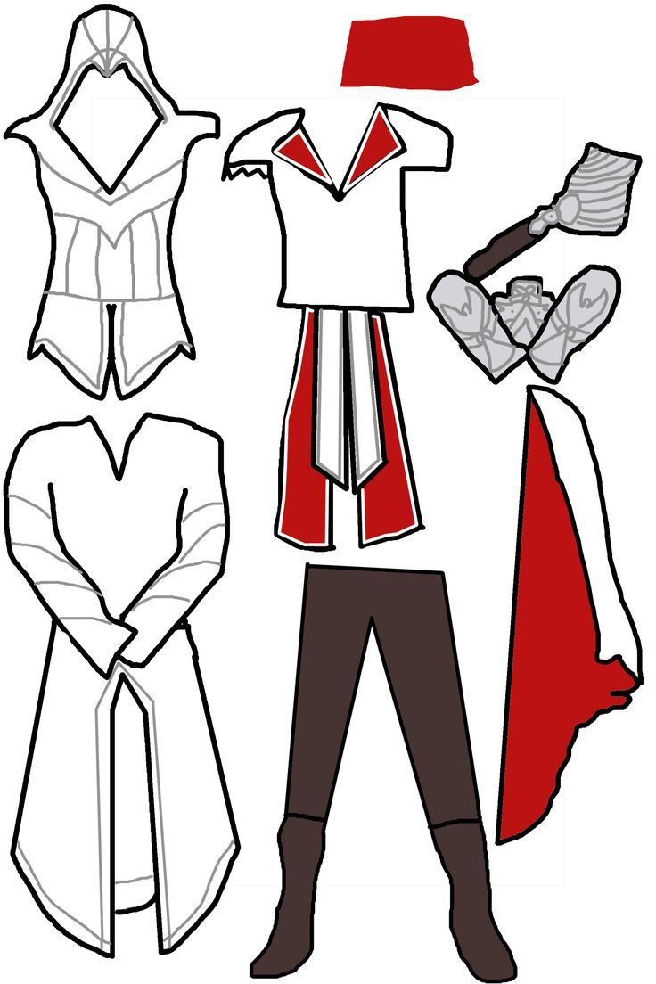 DIY Assassins Creed Costume
 Assassins Creed Costume Pattern
