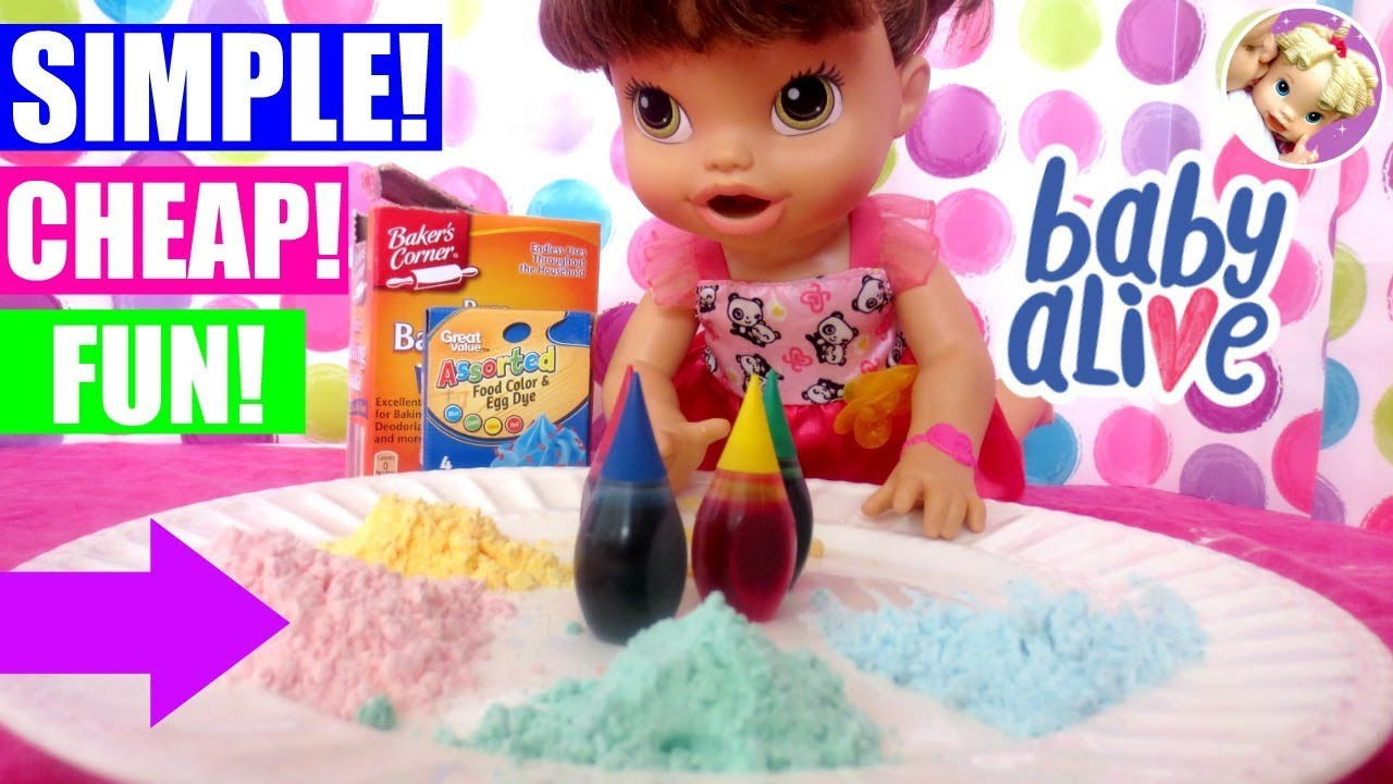 DIY Baby Alive Food
 How To Make COLORFUL Baby Alive FOOD in 10 Seconds 🥦 The