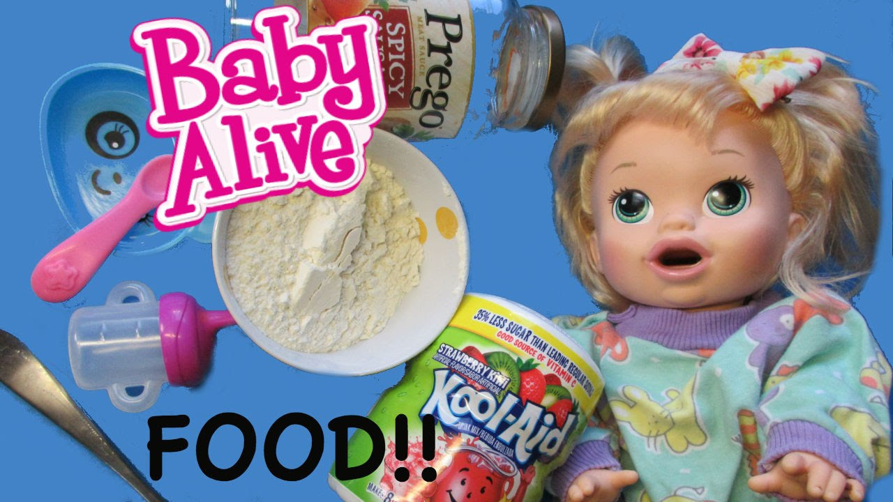 DIY Baby Alive Food
 Baby Alive How To Make Baby Alive Food Juice 💕