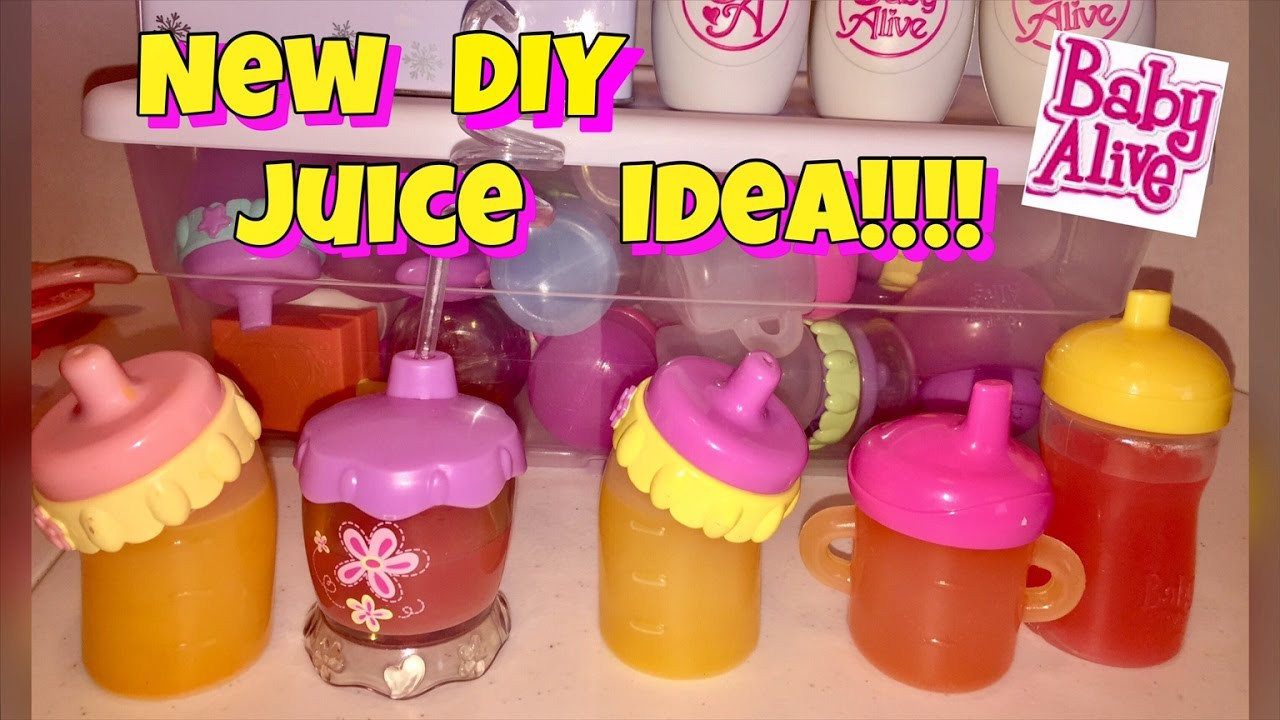 DIY Baby Alive Food
 DIY Baby Alive JUICE ALTERNATIVE without using markers or