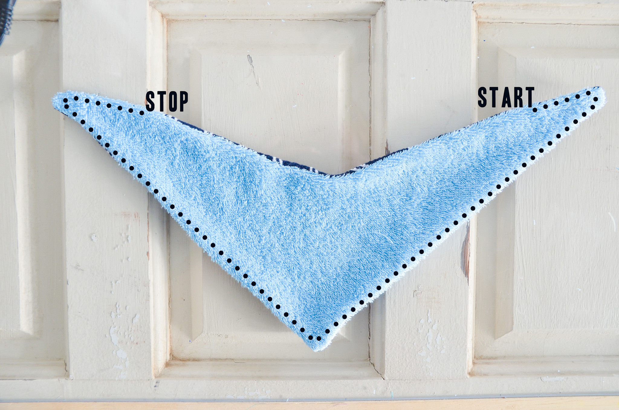 DIY Baby Bandana Bib
 DIY How to Sew a Bandana Bib Project Nursery