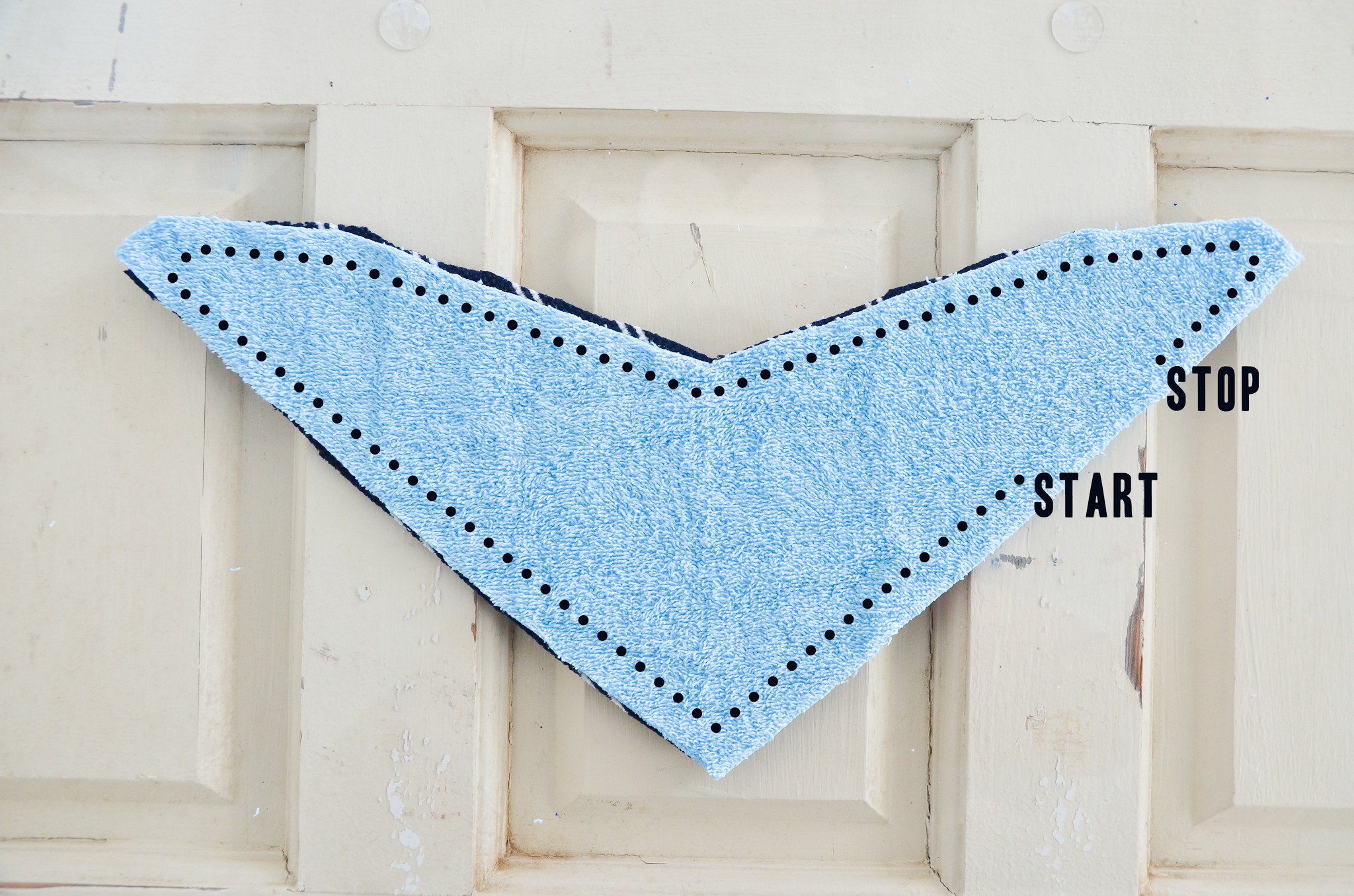 DIY Baby Bandana Bib
 DIY How to Sew a Bandana Bib Project Nursery