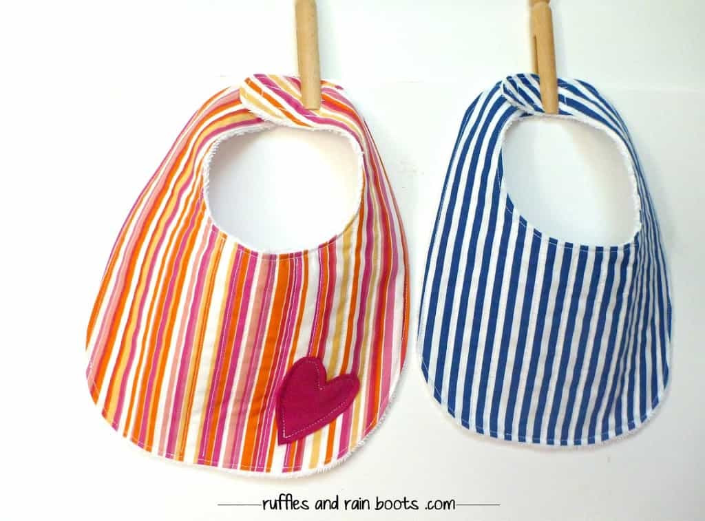 DIY Baby Bib Pattern
 Gift Idea for Baby