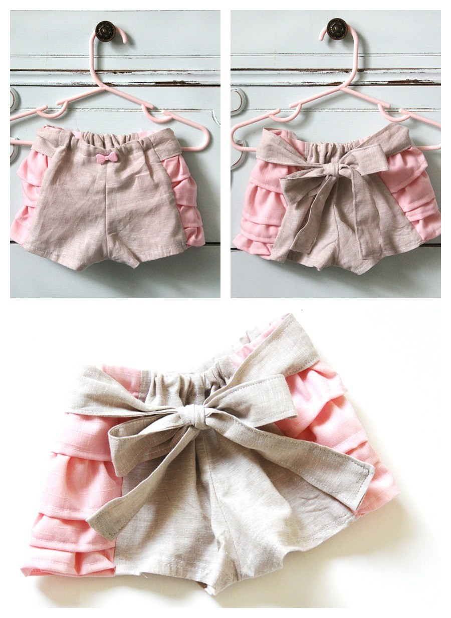 DIY Baby Bloomers
 Ruffled Bloomers Pattern and Tutorial The Sewing Rabbit