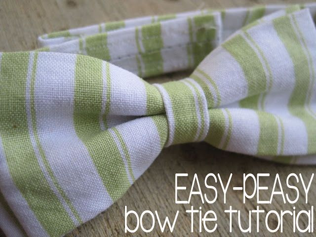 DIY Baby Bow Ties
 baby toddler bow tie tutorial