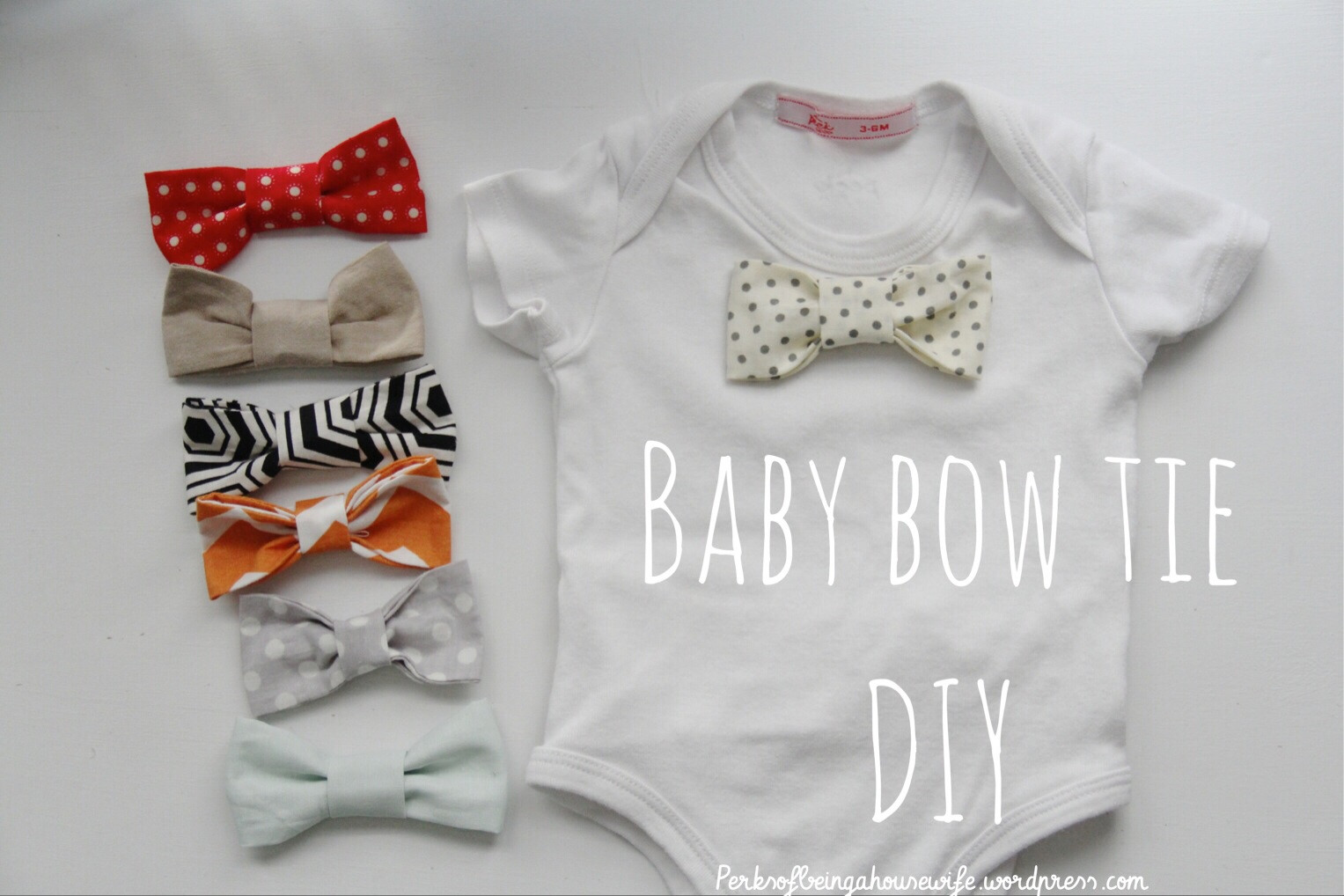 DIY Baby Bow Ties
 Baby Bow Tie DIY