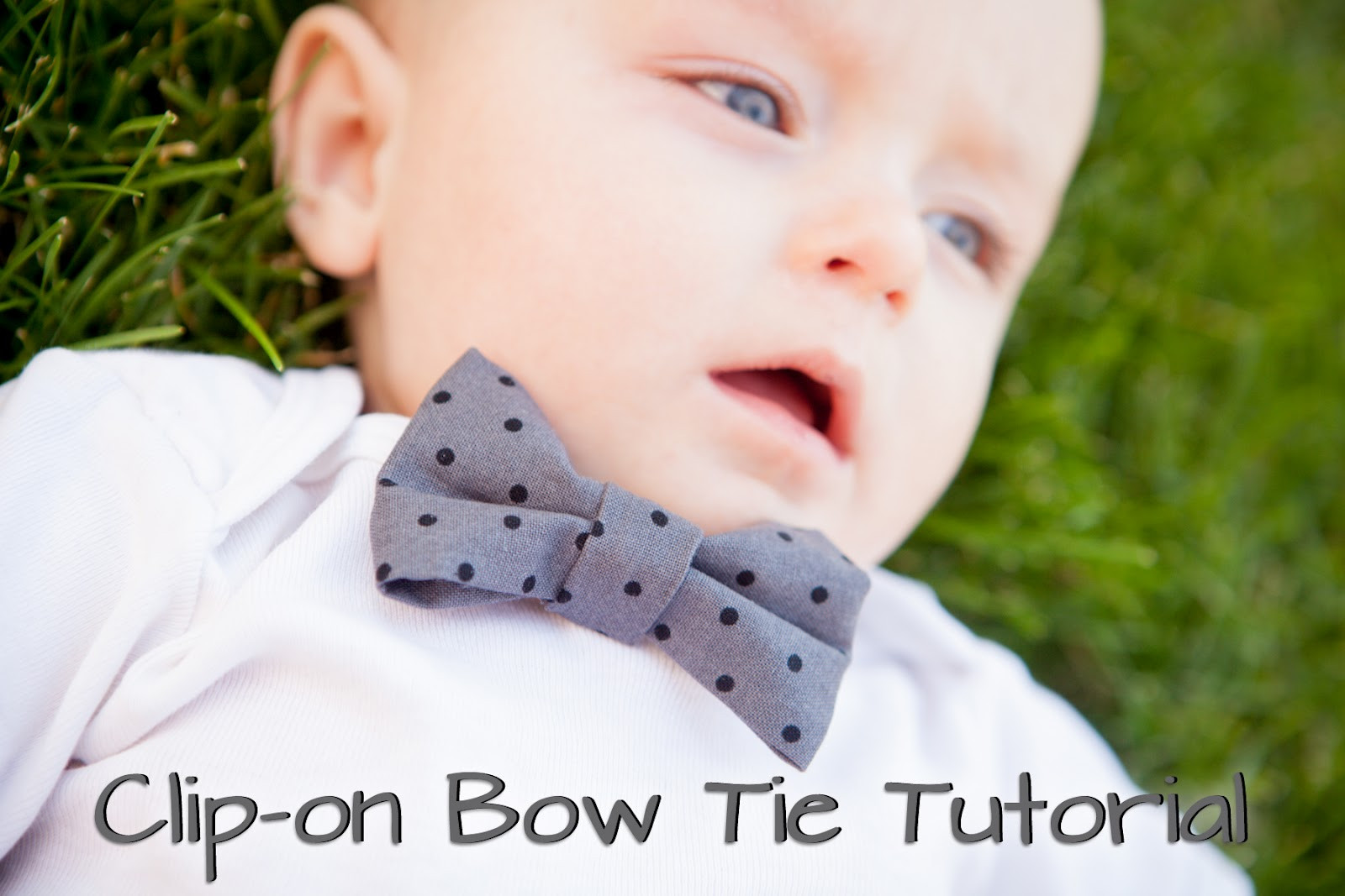 DIY Baby Bow Ties
 Mommy Minutes Clip on Bow Tie Tutorial
