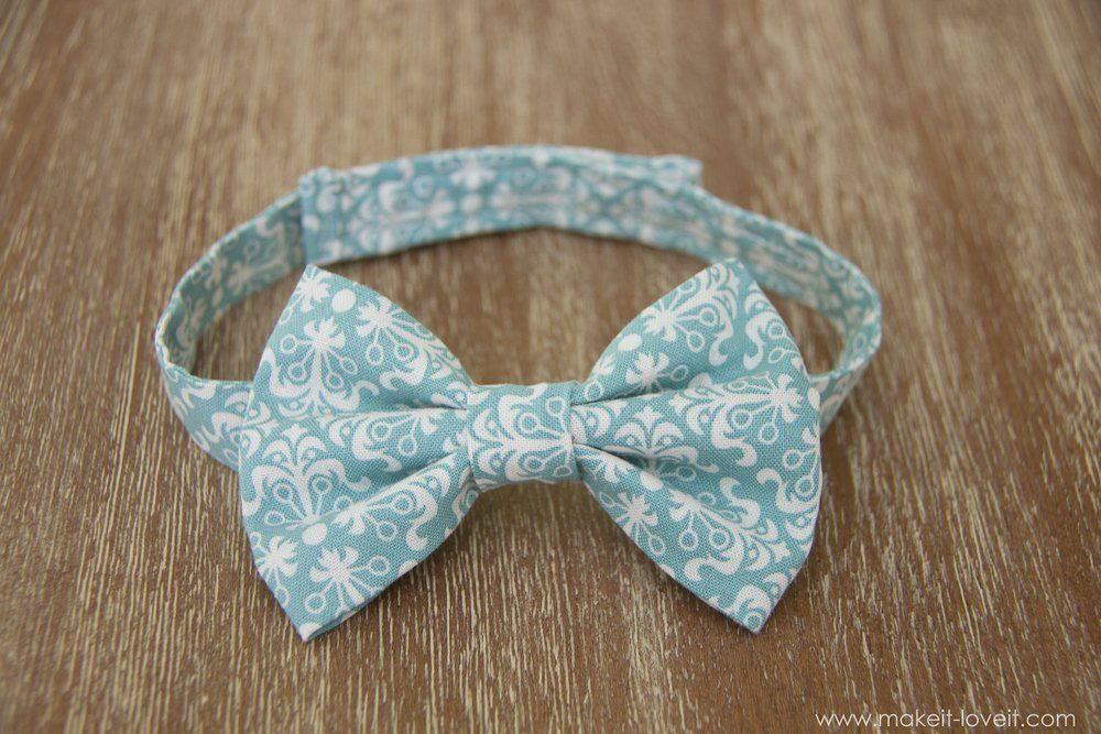 DIY Baby Bow Ties
 Little Boy Bowtie the QUICK and EASY version