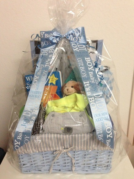 DIY Baby Boy Gift
 DIY Newborn Baby Gift Basket