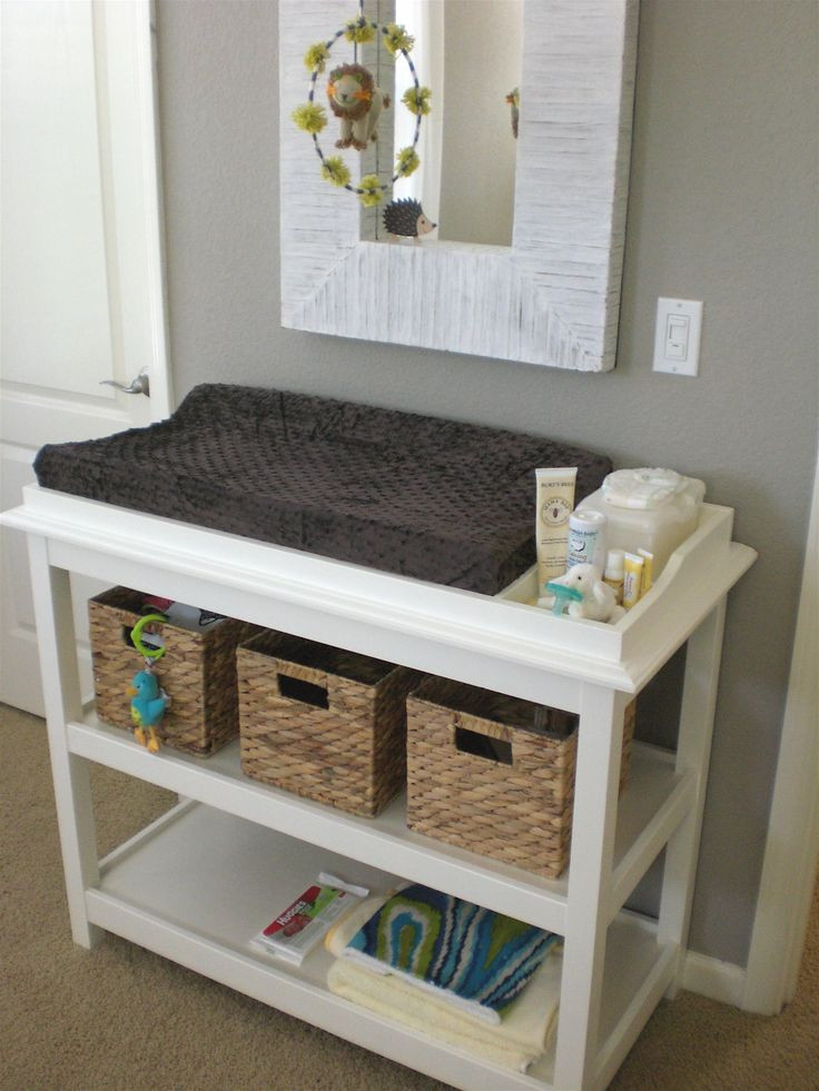 DIY Baby Change Table
 297 best Creative & Fun DIY Nursery Ideas images on