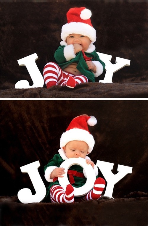 DIY Baby Christmas Photos
 Christmas for Babies 14 Ideas for DIY Baby s