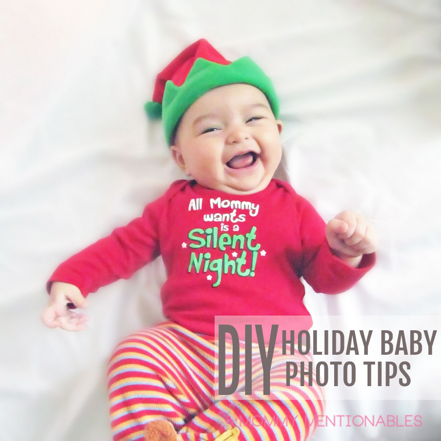 DIY Baby Christmas Photos
 DIY Baby Christmas Tips from one amateur mom