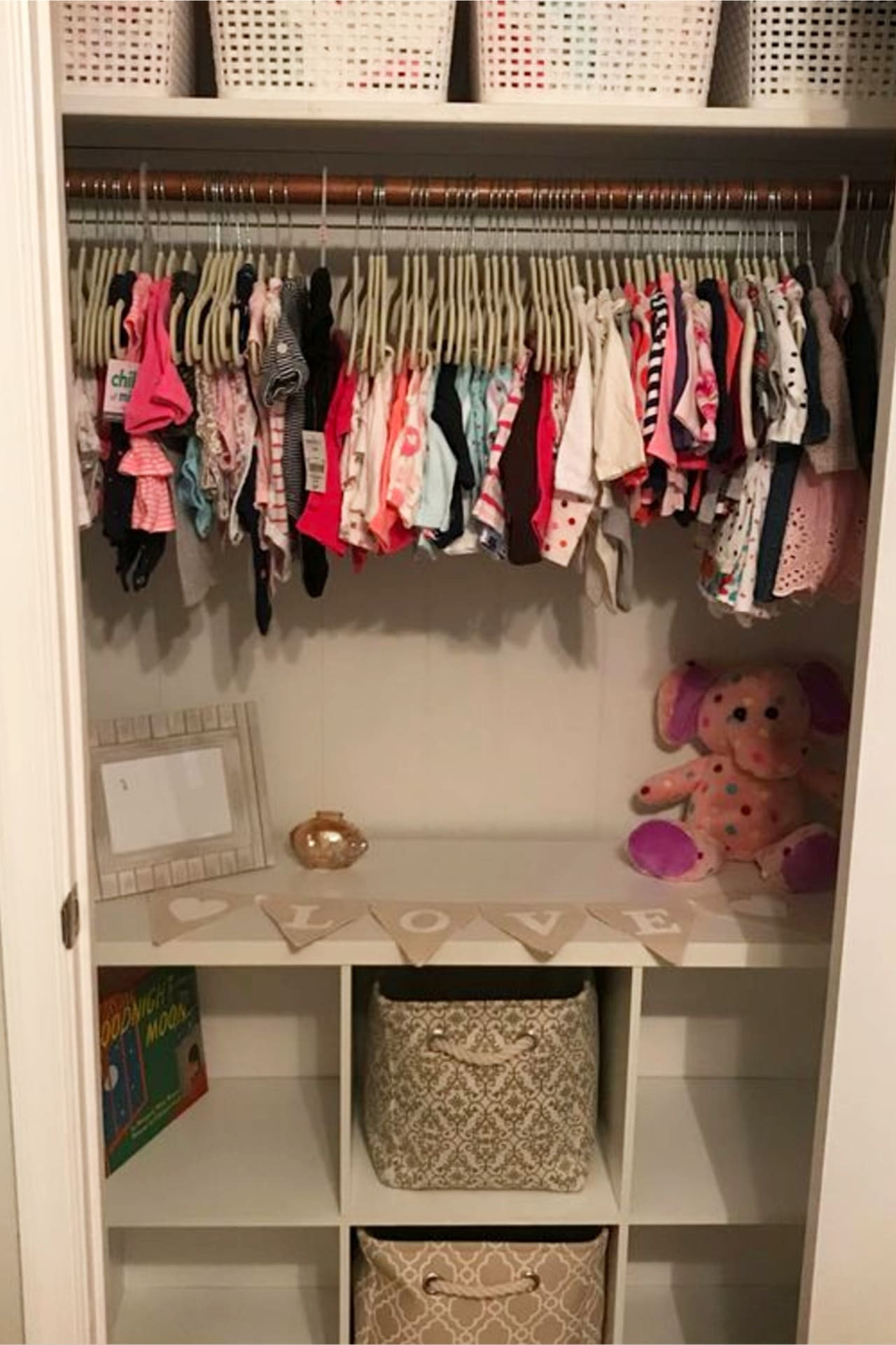 DIY Baby Closet
 Nursery Closet Organization Ideas For The Perfectly