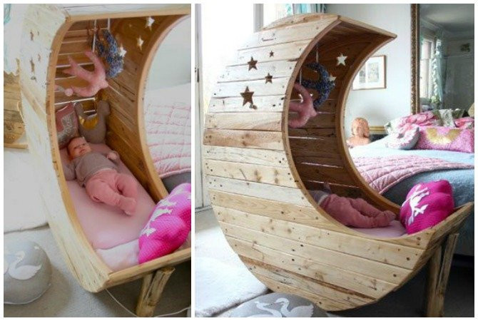 DIY Baby Cradle
 DIY Moon Cot Baby Cradle Crib [Picture Instructions]