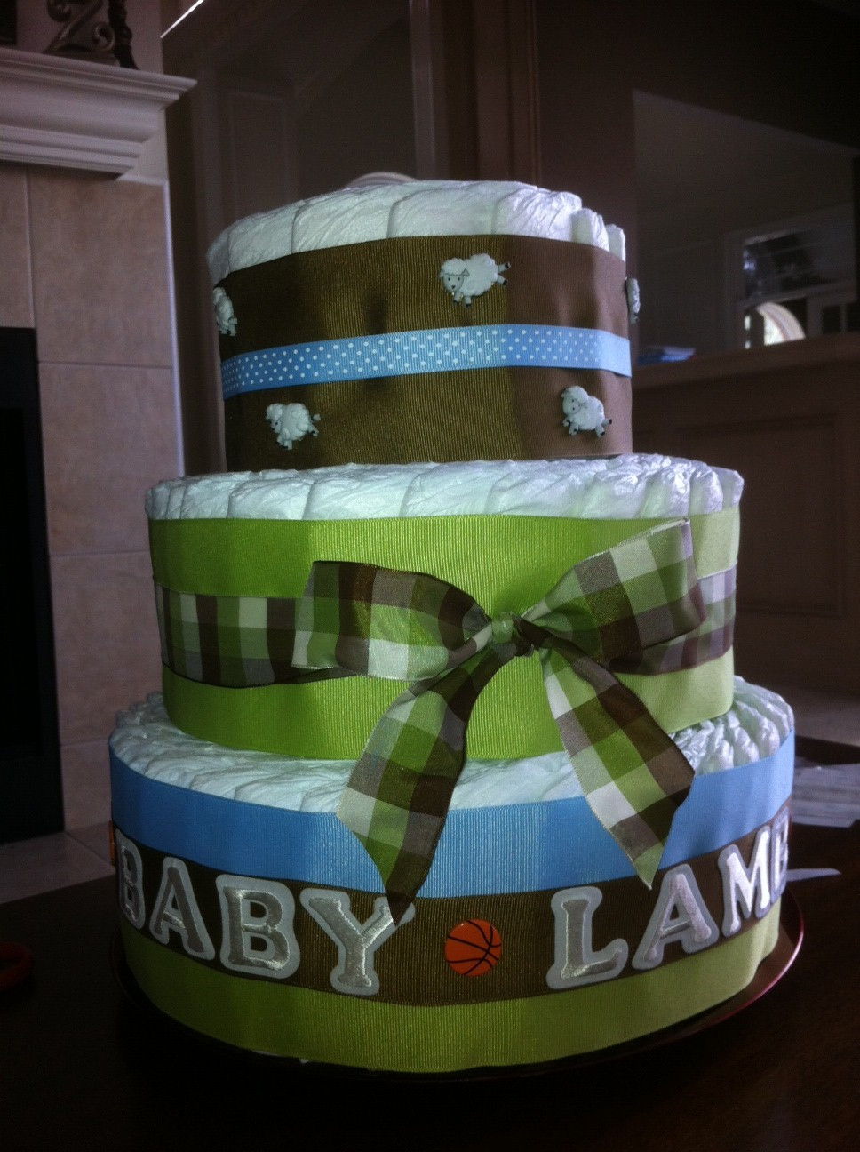 DIY Baby Diaper Cake
 Passionate About Primary DIY Simple & Cute Diaper Cake