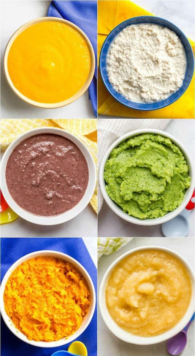 DIY Baby Food
 Homemade baby food binations Family Food on the Table