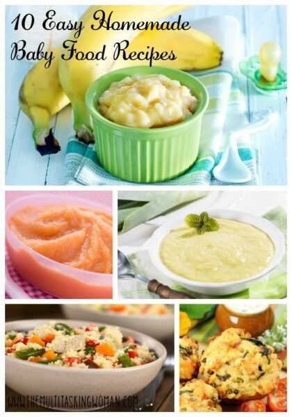DIY Baby Food Recipes
 10 Easy Homemade Baby Food Recipes The Multitasking Woman