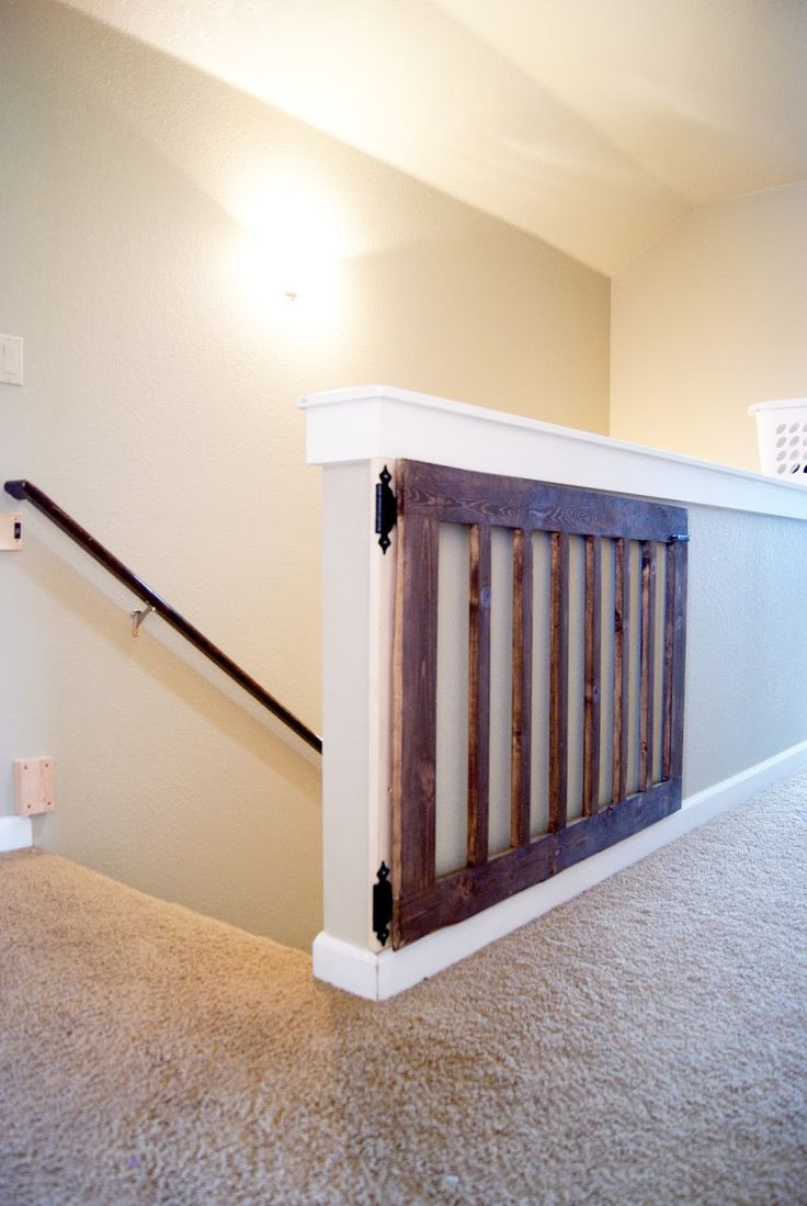 DIY Baby Gate For Stairs
 Custom Baby Gates For Stairs WoodWorking Projects & Plans
