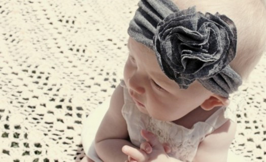 DIY Baby Girl Headbands
 DIY Jersey Headband For Your Baby Girl