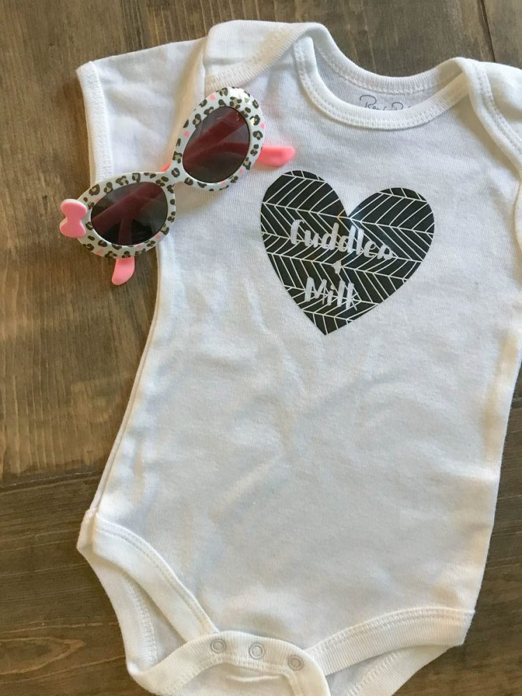 Diy Baby Girl Onesies
 DIY Baby esies with the Cricut Hey Let s Make Stuff