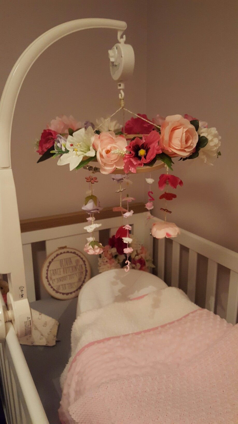 DIY Baby Girl Room Decor
 DIY Woodland Nursery Mobile for baby girls room