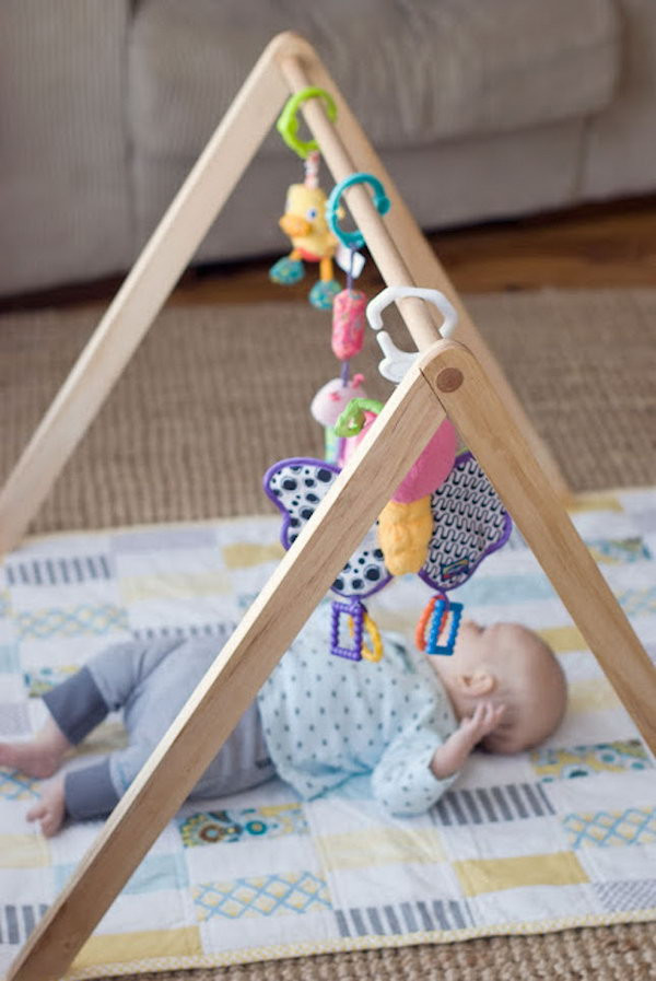 Diy Baby Gym
 30 DIY Ideas & Tutorials for a Cute Baby Room Noted List