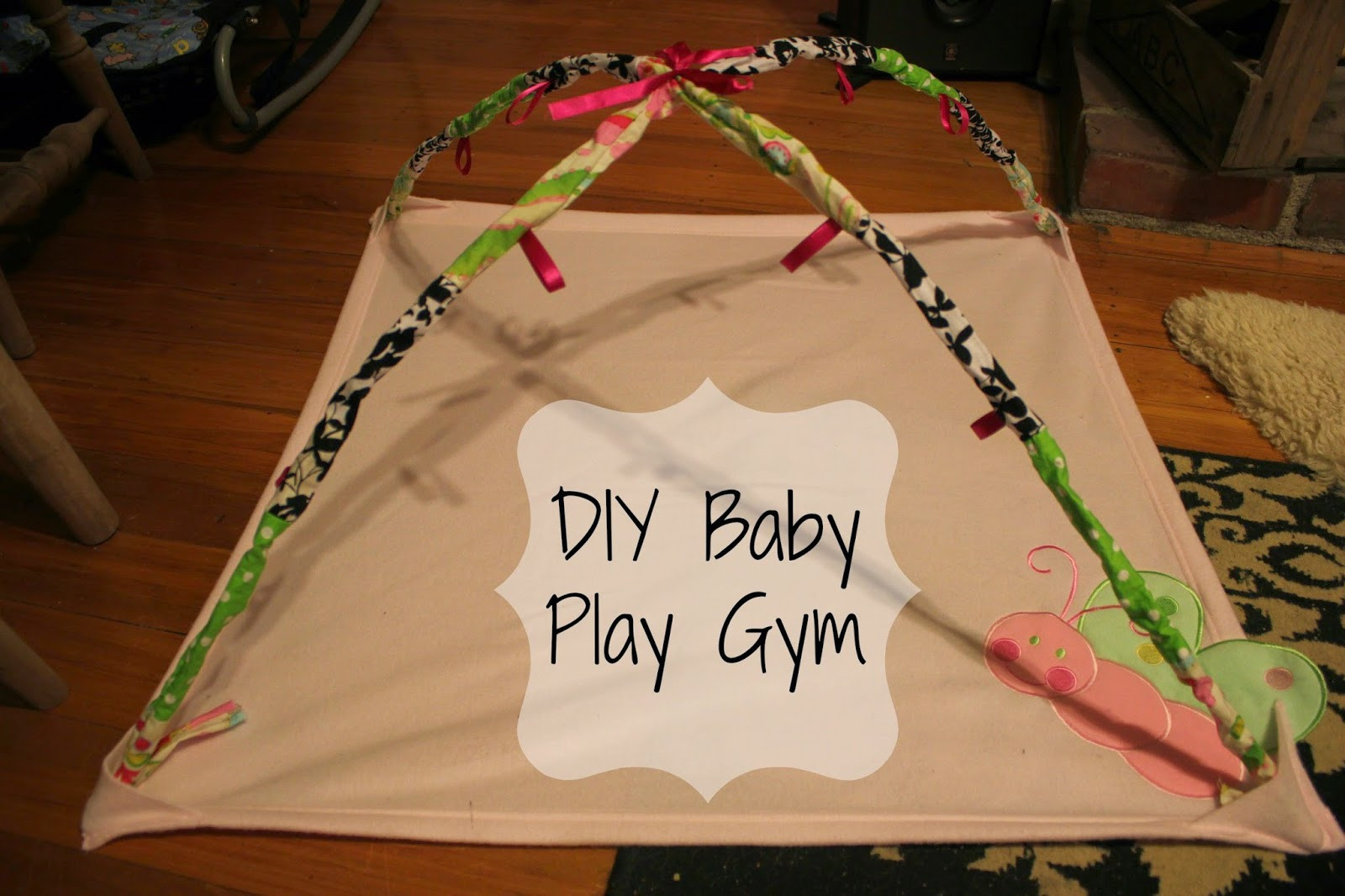 Diy Baby Gym
 A Crafty Adventure DIY Baby Play Gym
