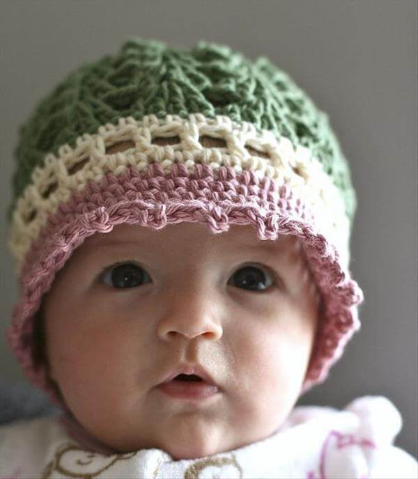 DIY Baby Hats
 10 DIY Cute Kids Crochet Hat Patterns – 101 Crochet