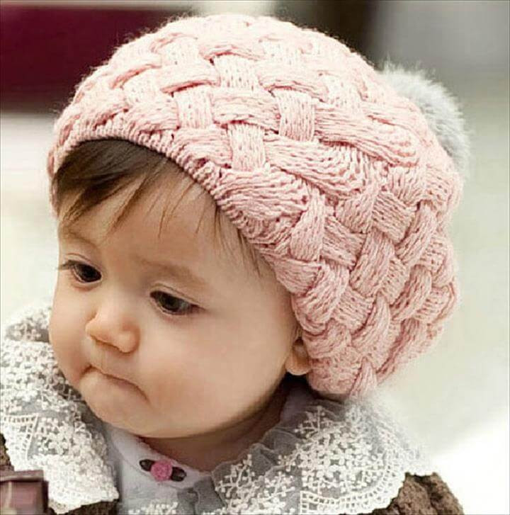 DIY Baby Hats
 45 Super DIY Crochet Brimmed Beanie Hat Design