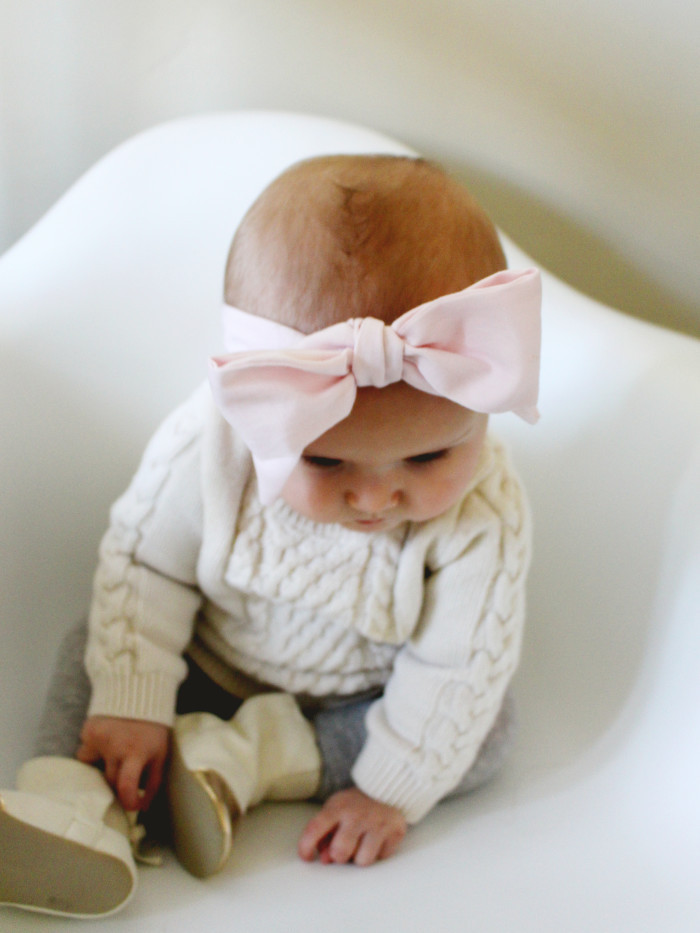 DIY Baby Head Wraps
 DIY Baby Oversized Bow Headwraps