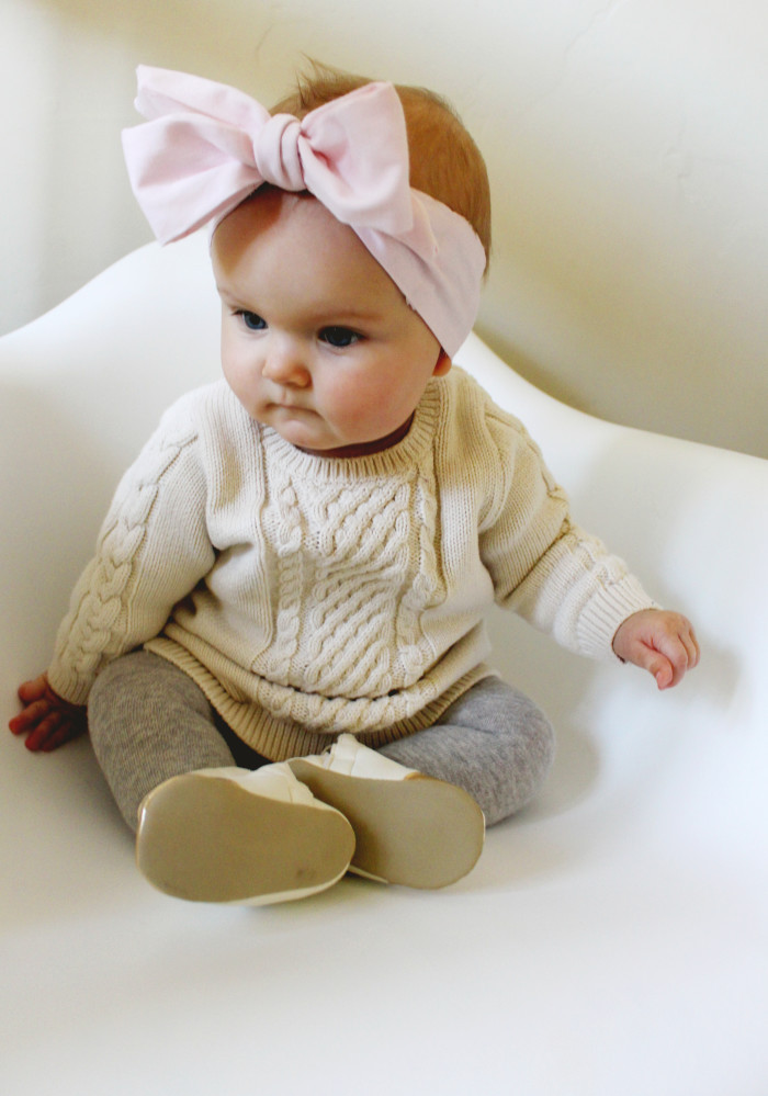 DIY Baby Head Wraps
 DIY Baby Oversized Bow Headwraps