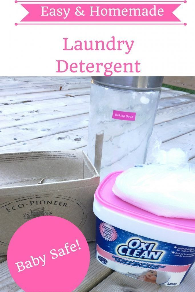 DIY Baby Laundry Detergent
 Easy DIY Laundry Detergent