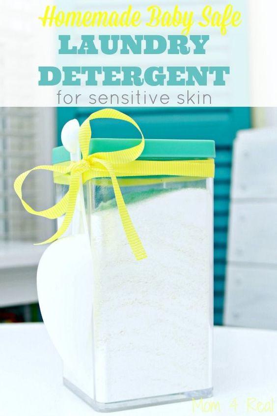 DIY Baby Laundry Detergent
 Homemade Baby Safe Laundry Detergent For Sensitive Skin