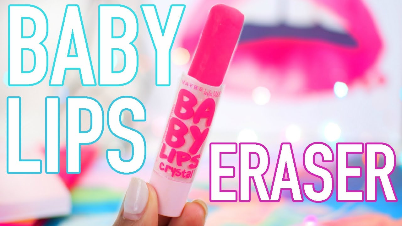 DIY Baby Lips
 DIY BABY LIPS ERASER ♥BACK TO SCHOOL