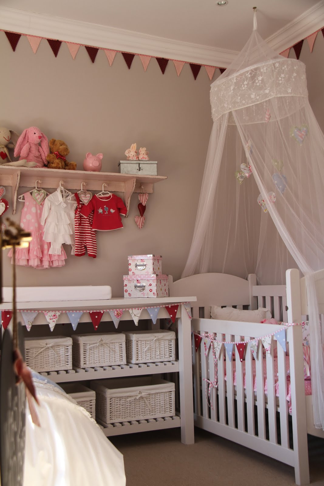 DIY Baby Nursery
 I SPY PRETTY Our Baby Girl Mia s DIY Nursery