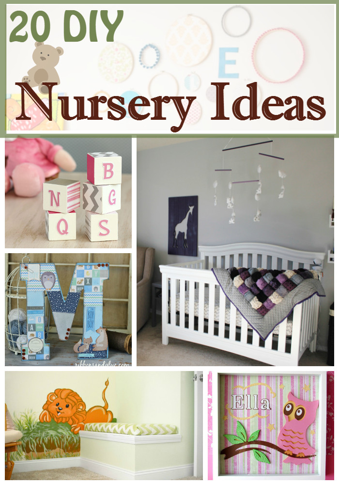 DIY Baby Nursery Projects
 20 Beautiful DIY Nursery Ideas