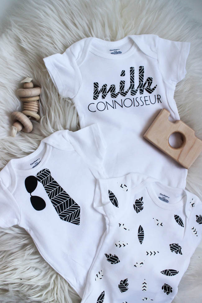 Diy Baby Onesies
 DIY Baby esies with the Cricut Hey Let s Make Stuff